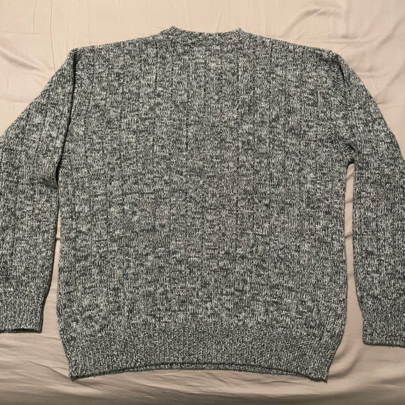 Pendleton Sweater Fisherman Grey Medium Men's Vintage Wool Acrylic Gray - Picture 2 of 9